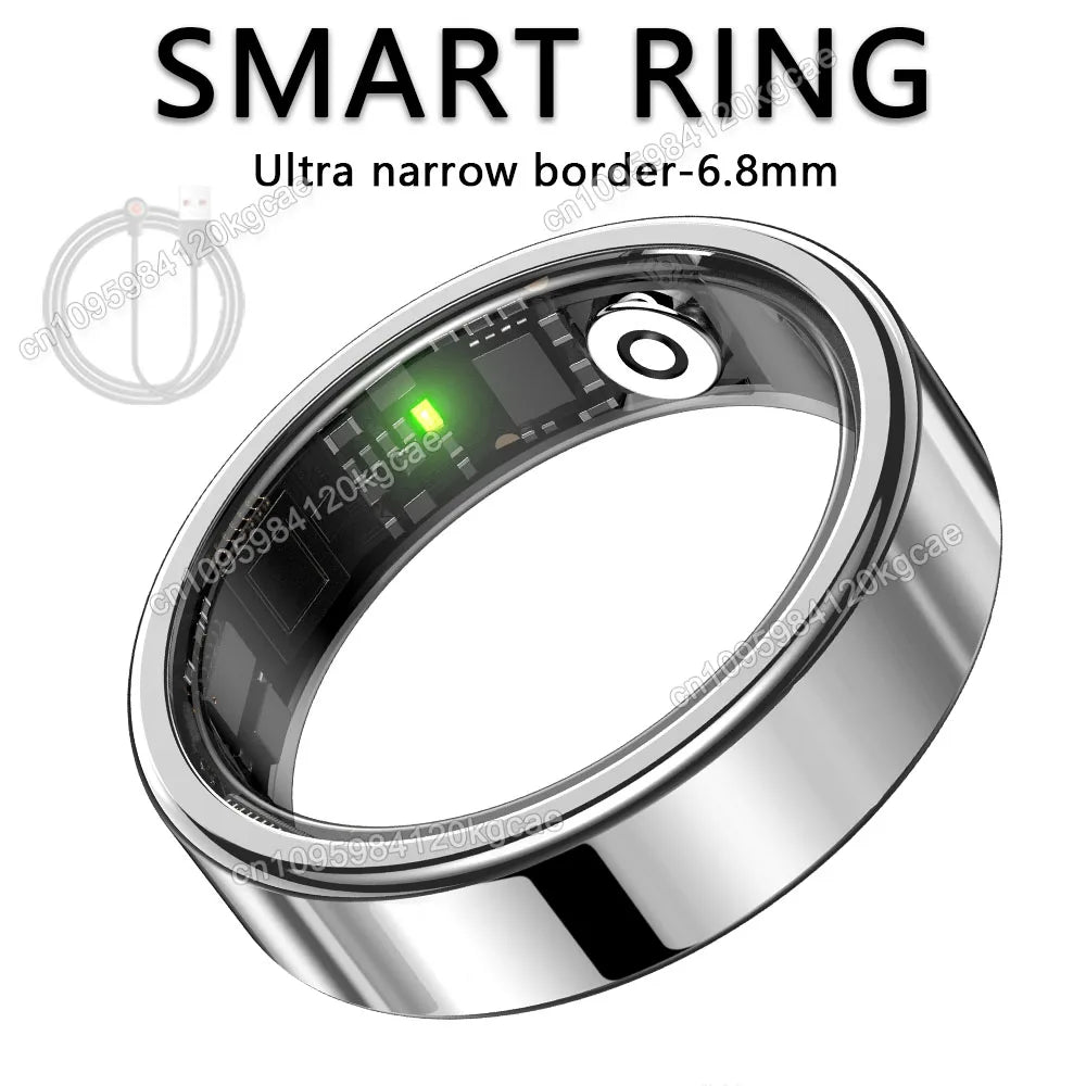 2026 Smart Ring with Heart Rate & Sleep Monitoring