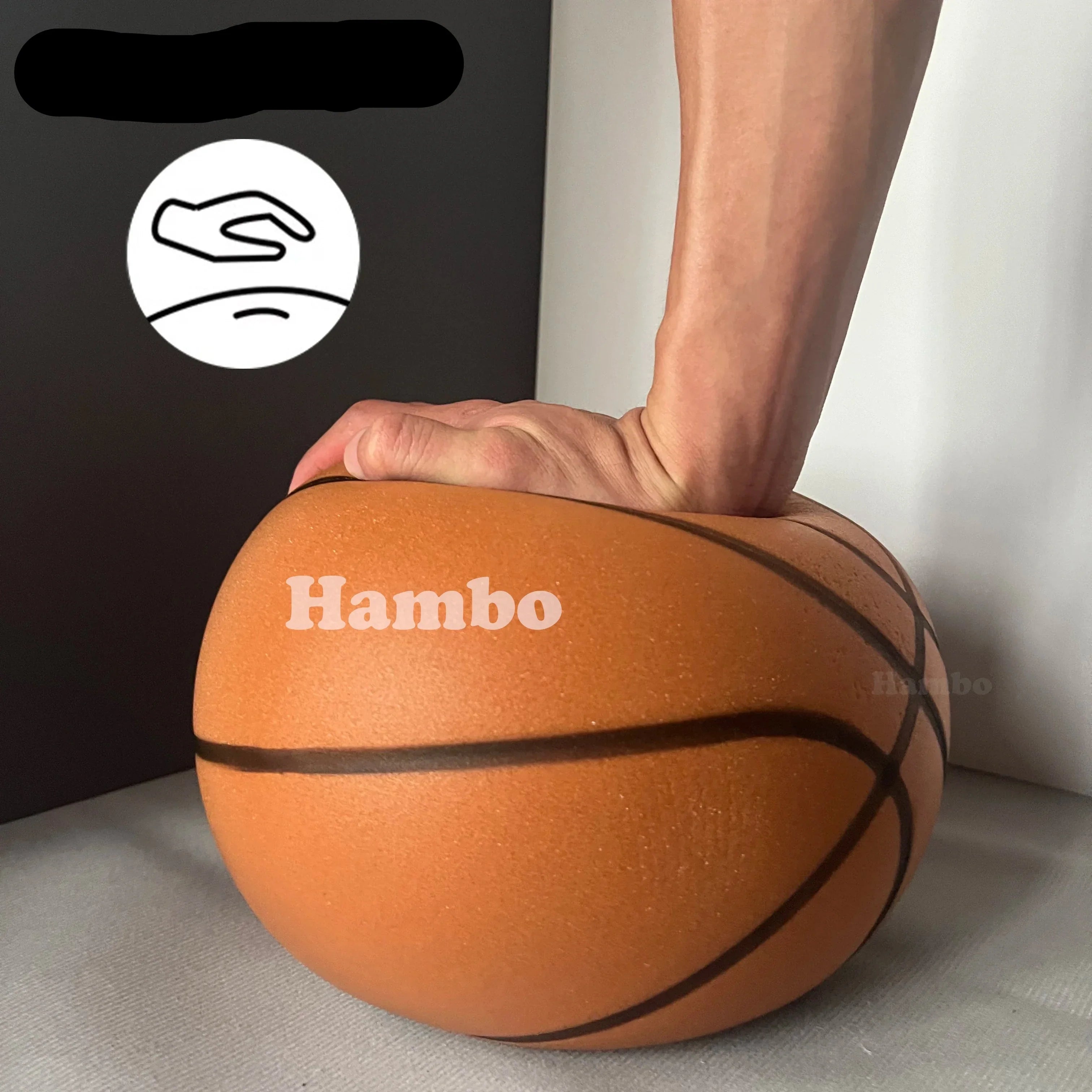 No-Noise Basketball for Quiet Indoor Dribbling