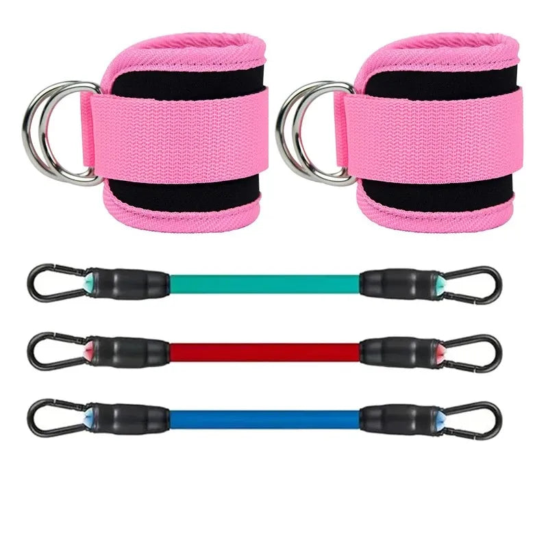 Ankle Strap Resistance Bands for Lower Body Workouts