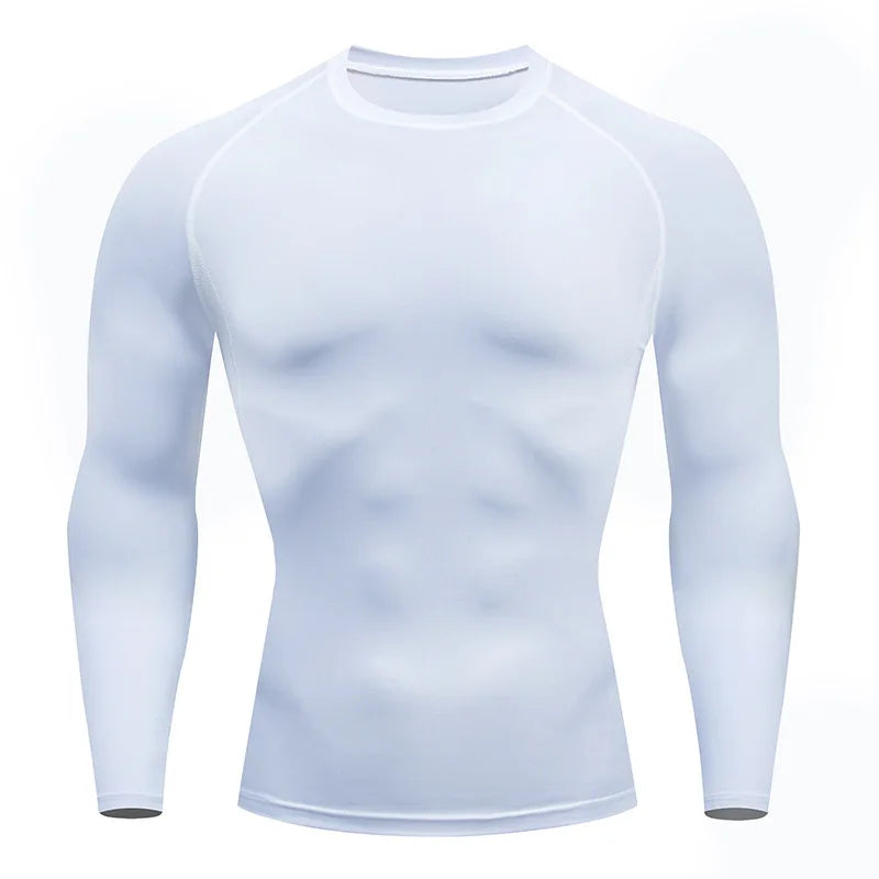 Men's Long Sleeve Spring Autumn Fitness T-Shirt