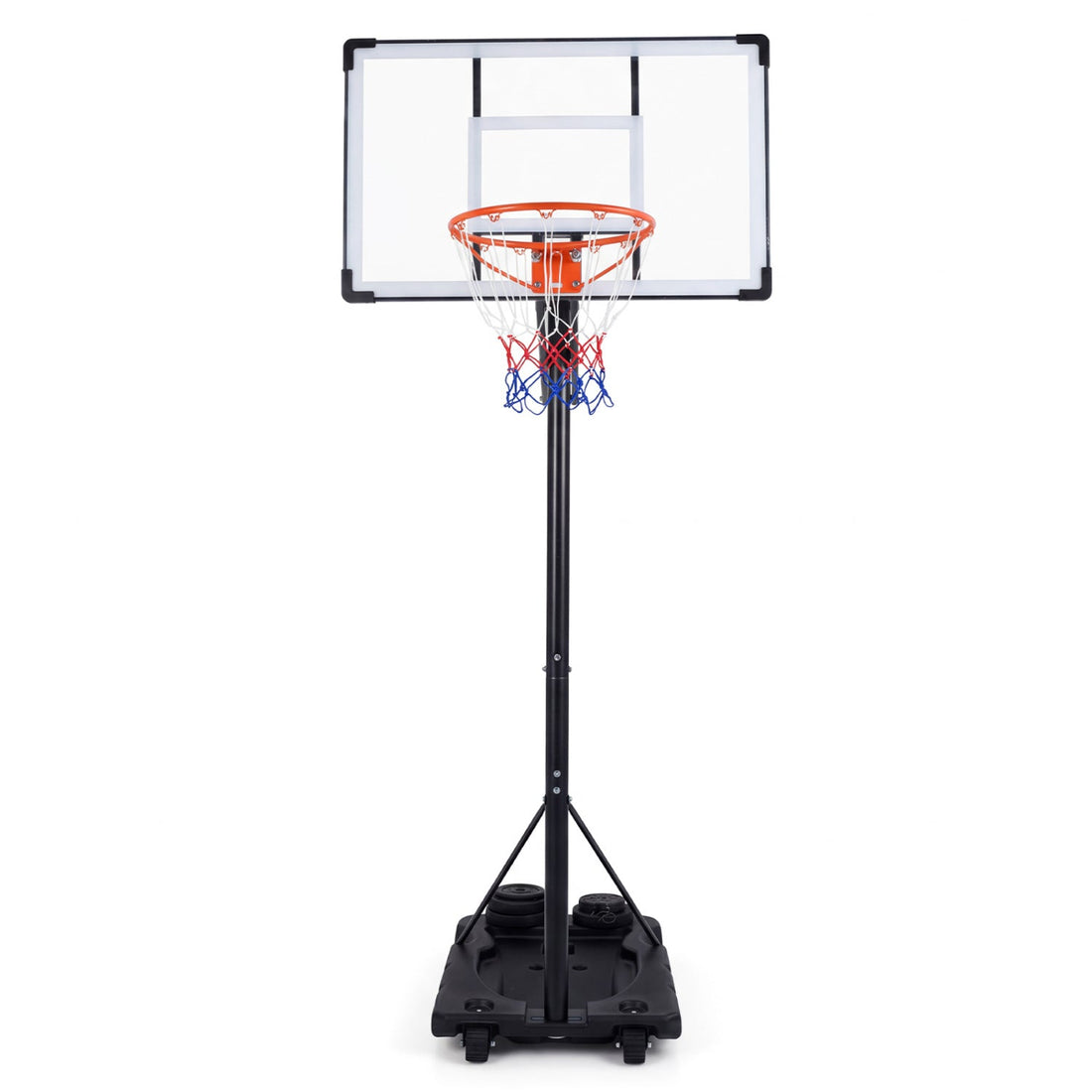 10-Foot Portable Outdoor Basketball Hoop for Adults