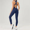 Women's Stylish Stretch Fitness Workout Jumpsuit