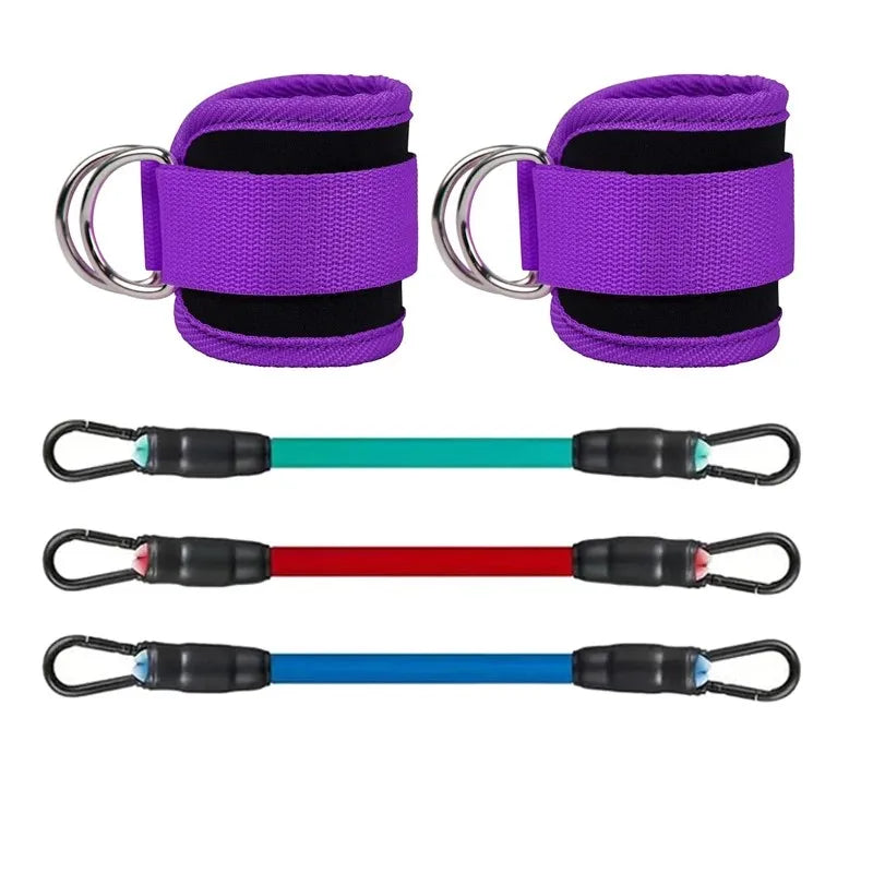 Ankle Strap Resistance Bands for Lower Body Workouts