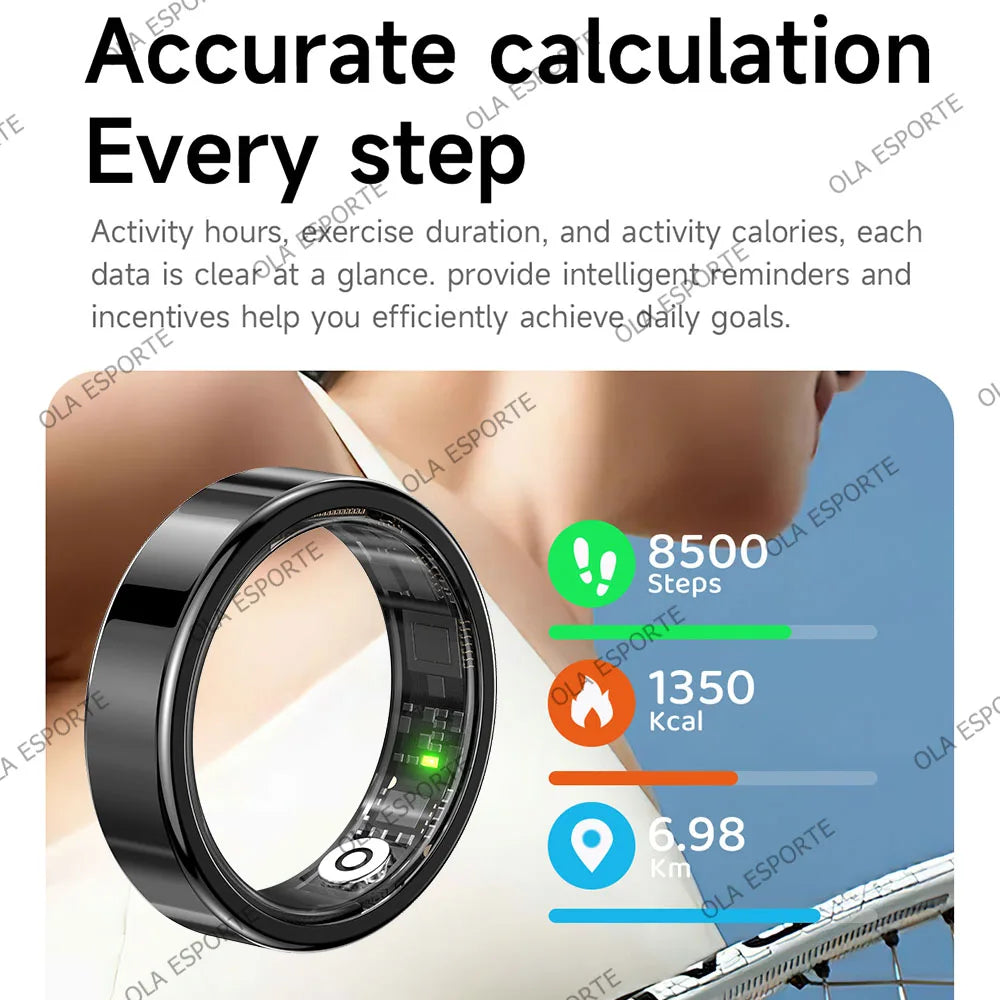 2026 Smart Ring with Heart Rate & Sleep Monitoring