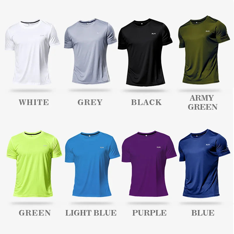 Men's Lightweight Fitness Training Workout Shirt