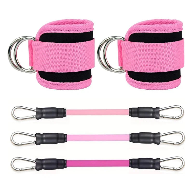 Ankle Strap Resistance Bands for Lower Body Workouts
