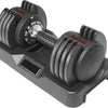 Adjustable Dumbbell with Rotating Handle for Weight Lifting and Fitness