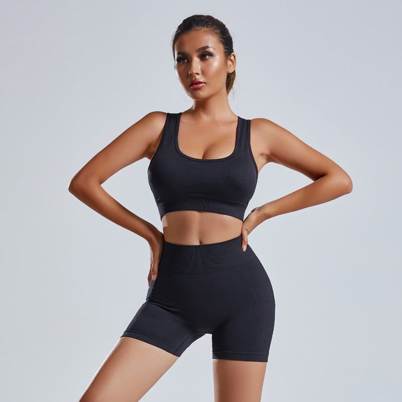 2-Piece Women's Seamless Yoga & Workout Set