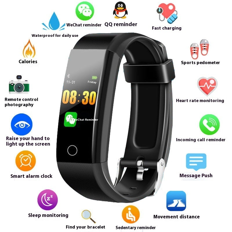 Blood Pressure Heart Rate Sports Bracelet Men And Women