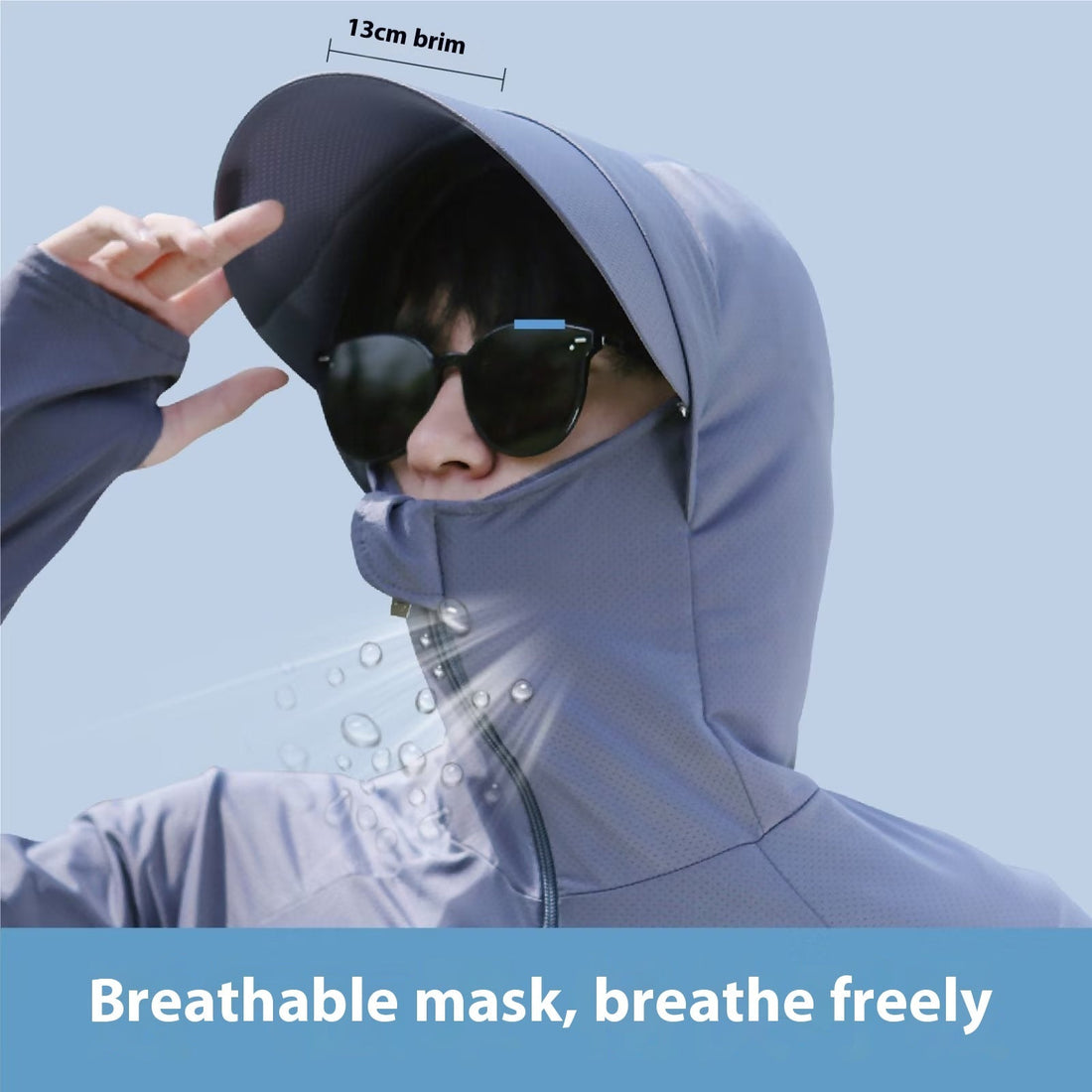 Men's UV-Protective Breathable Outdoor Fishing & Cycling Clothing