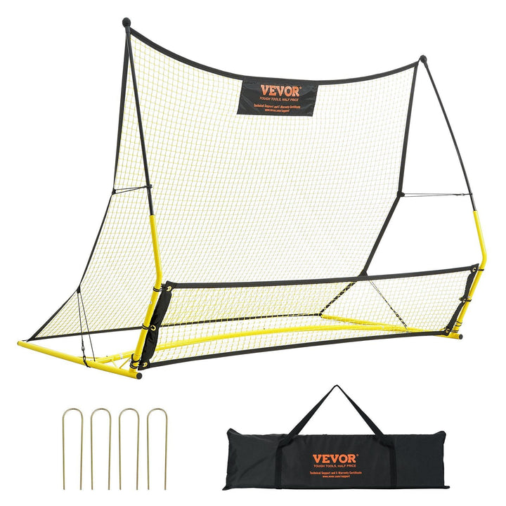 2-in-1 Portable Soccer Rebounder Net 71" x 40"