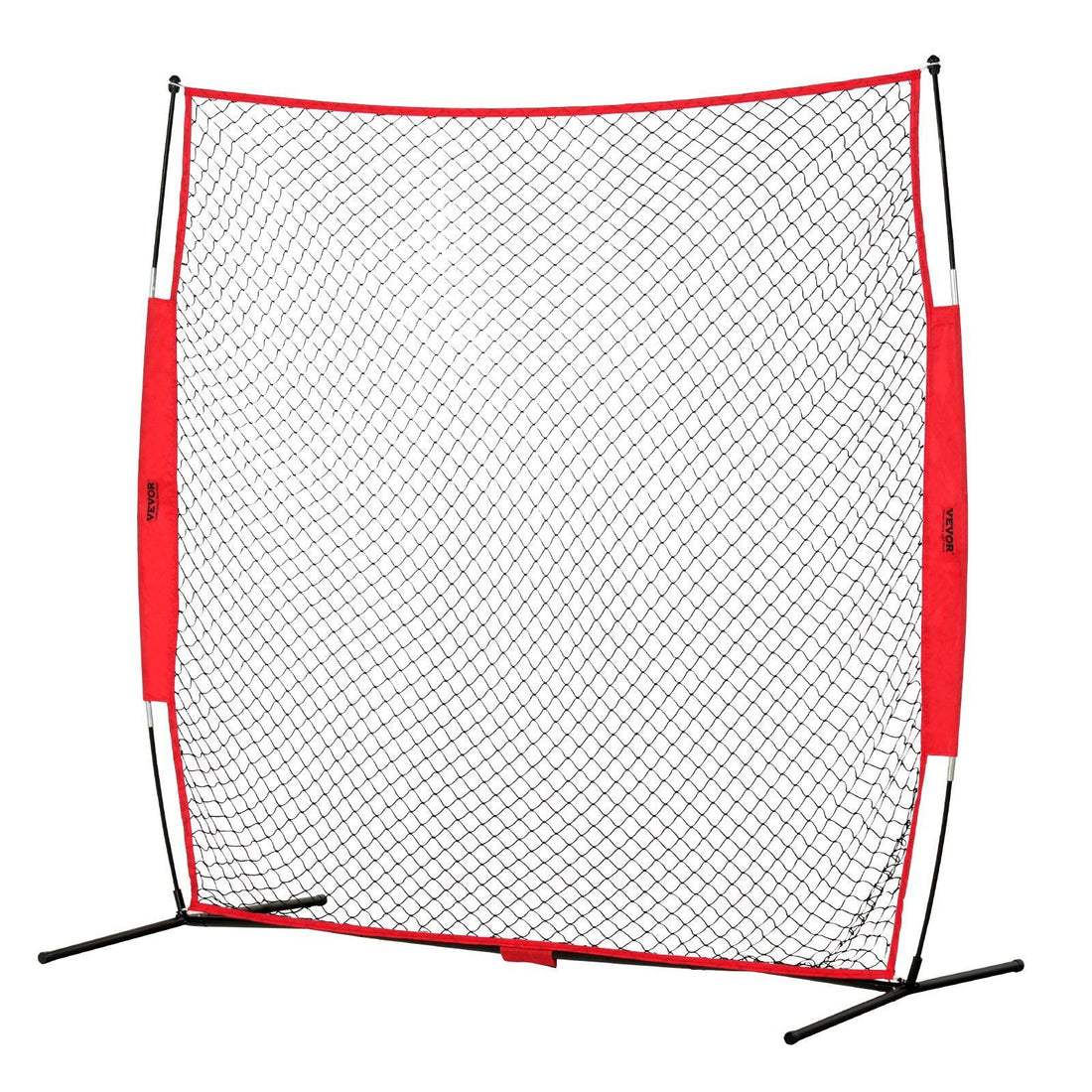 Barricade Backstop Net 7x7 ft Portable Ball Sports Practice Net