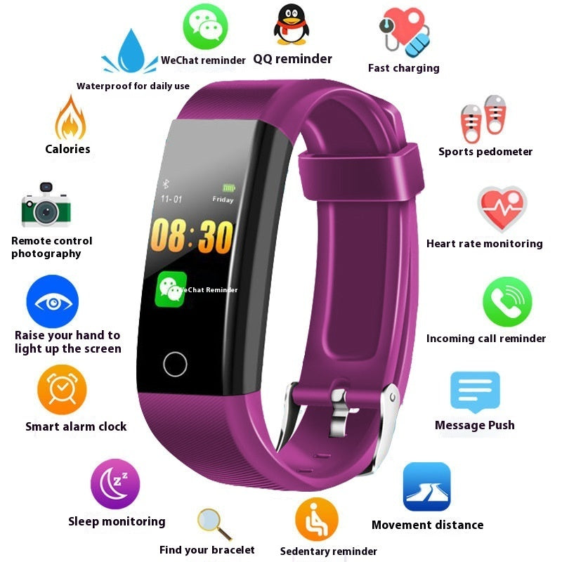 Blood Pressure Heart Rate Sports Bracelet Men And Women