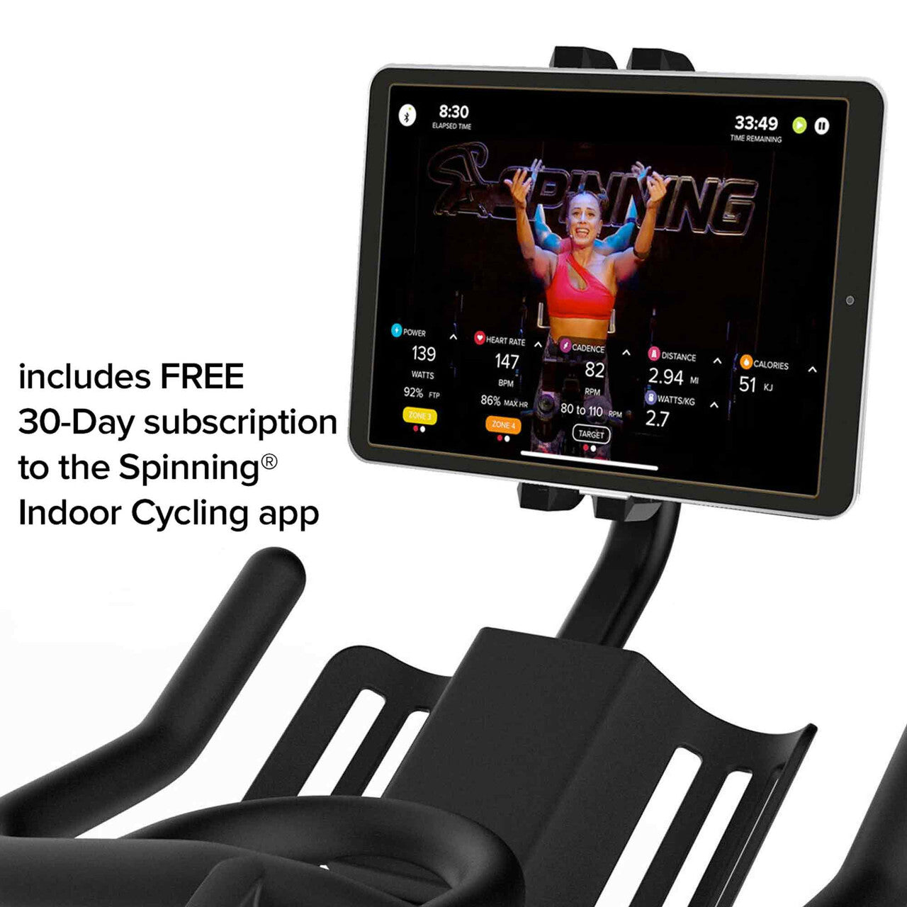 Pace Connected Spinner Bike for Indoor Cycling