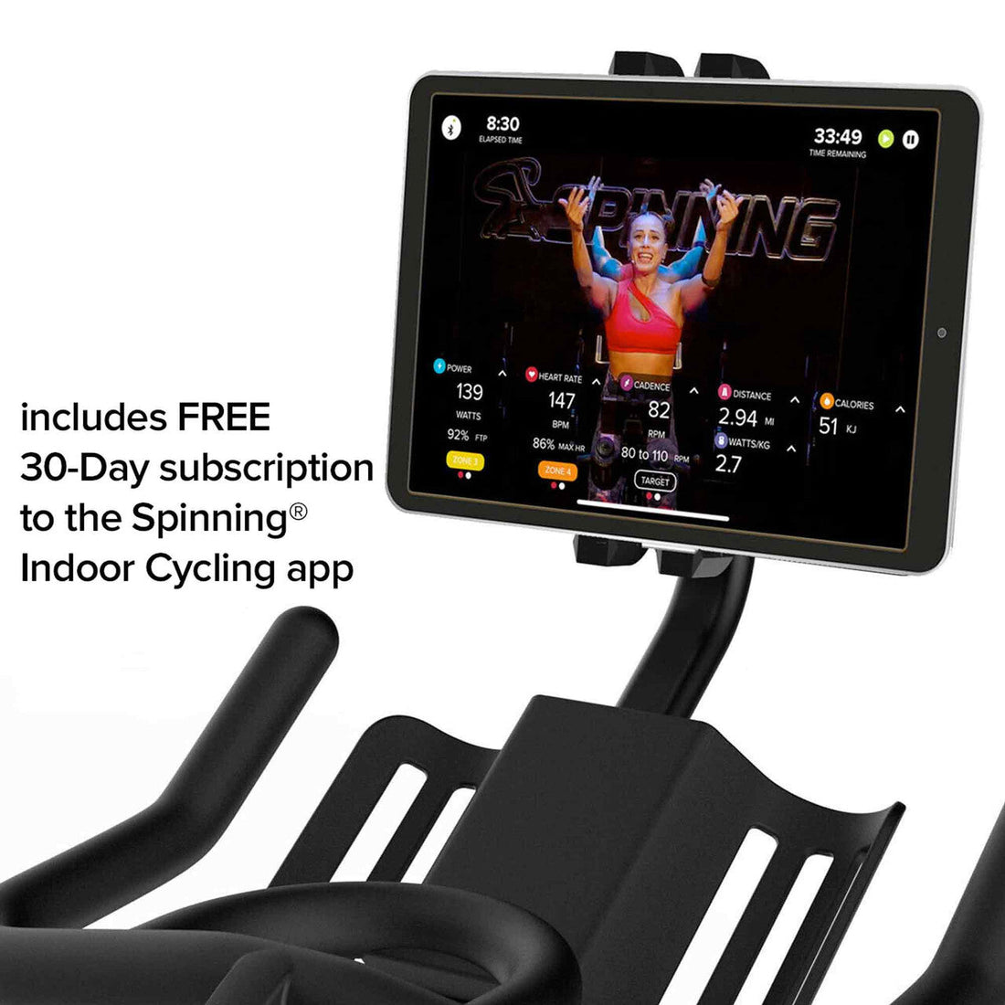 Pace Connected Spinner Bike for Indoor Cycling