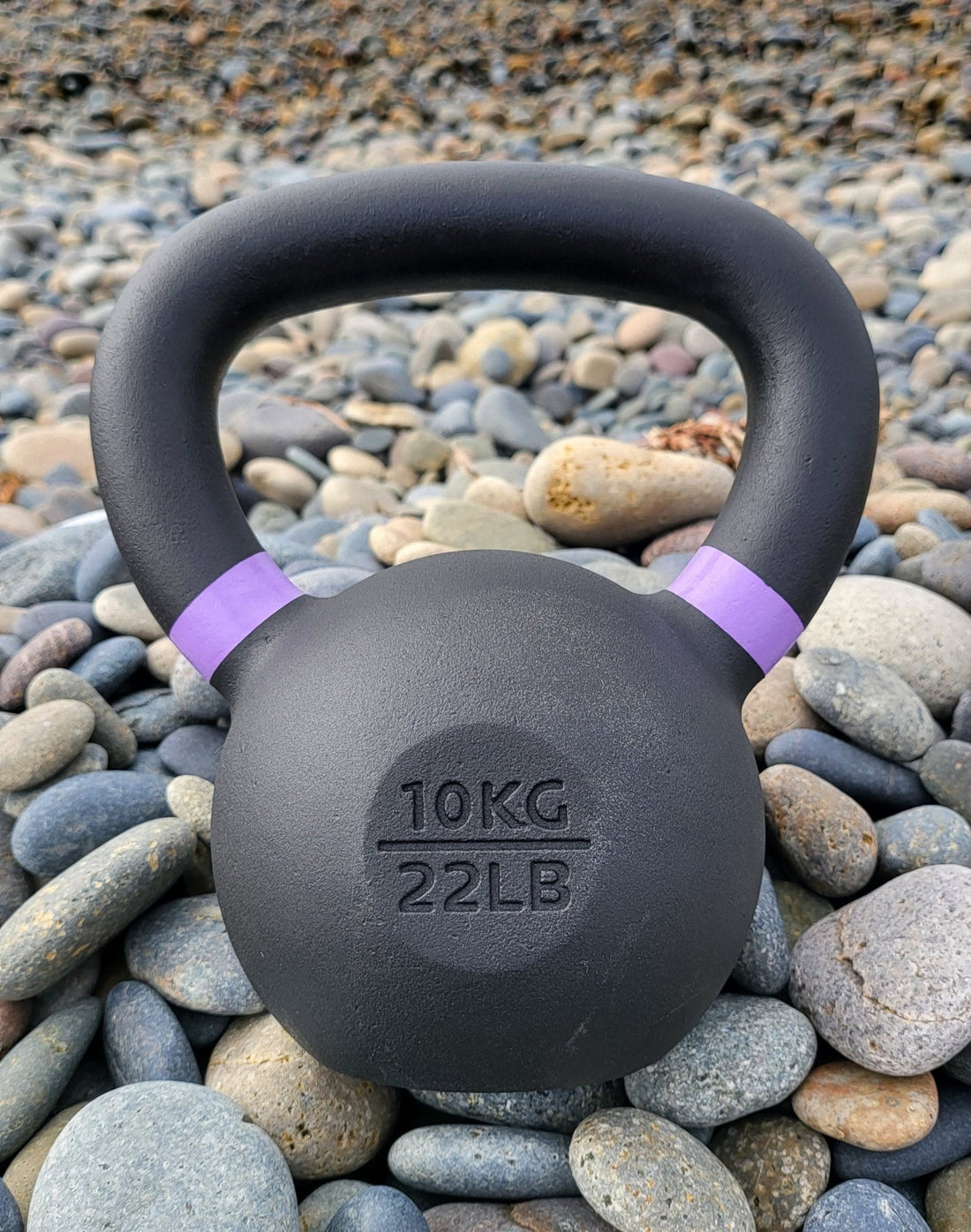 Powder-Coated Kettlebell for Strength Training