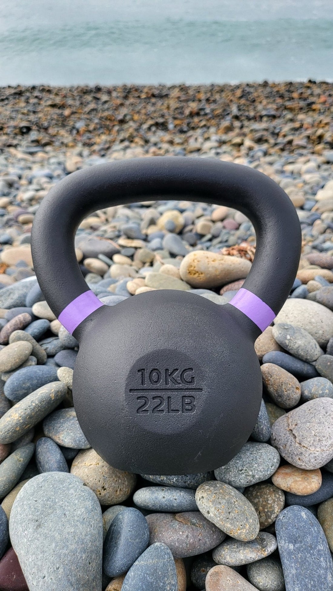 Powder-Coated Kettlebell for Strength Training