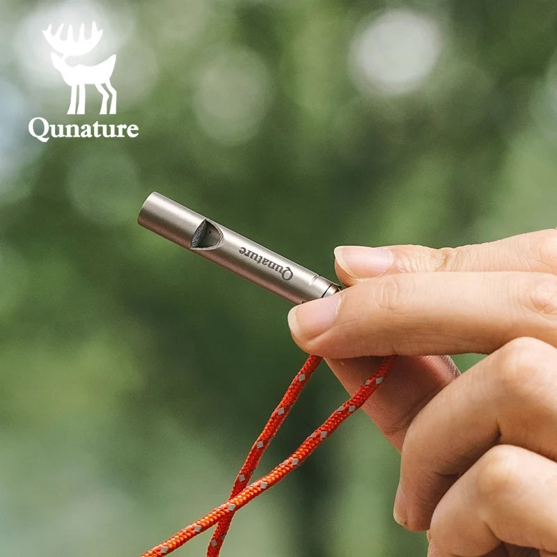 Titanium 120dB Survival Whistle for Outdoor Use
