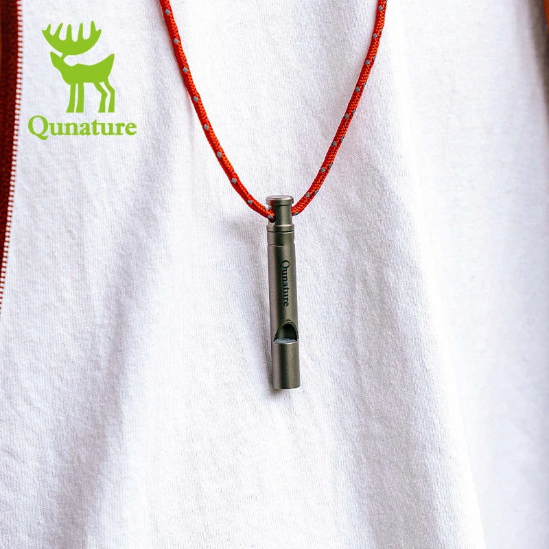 Titanium 120dB Survival Whistle for Outdoor Use