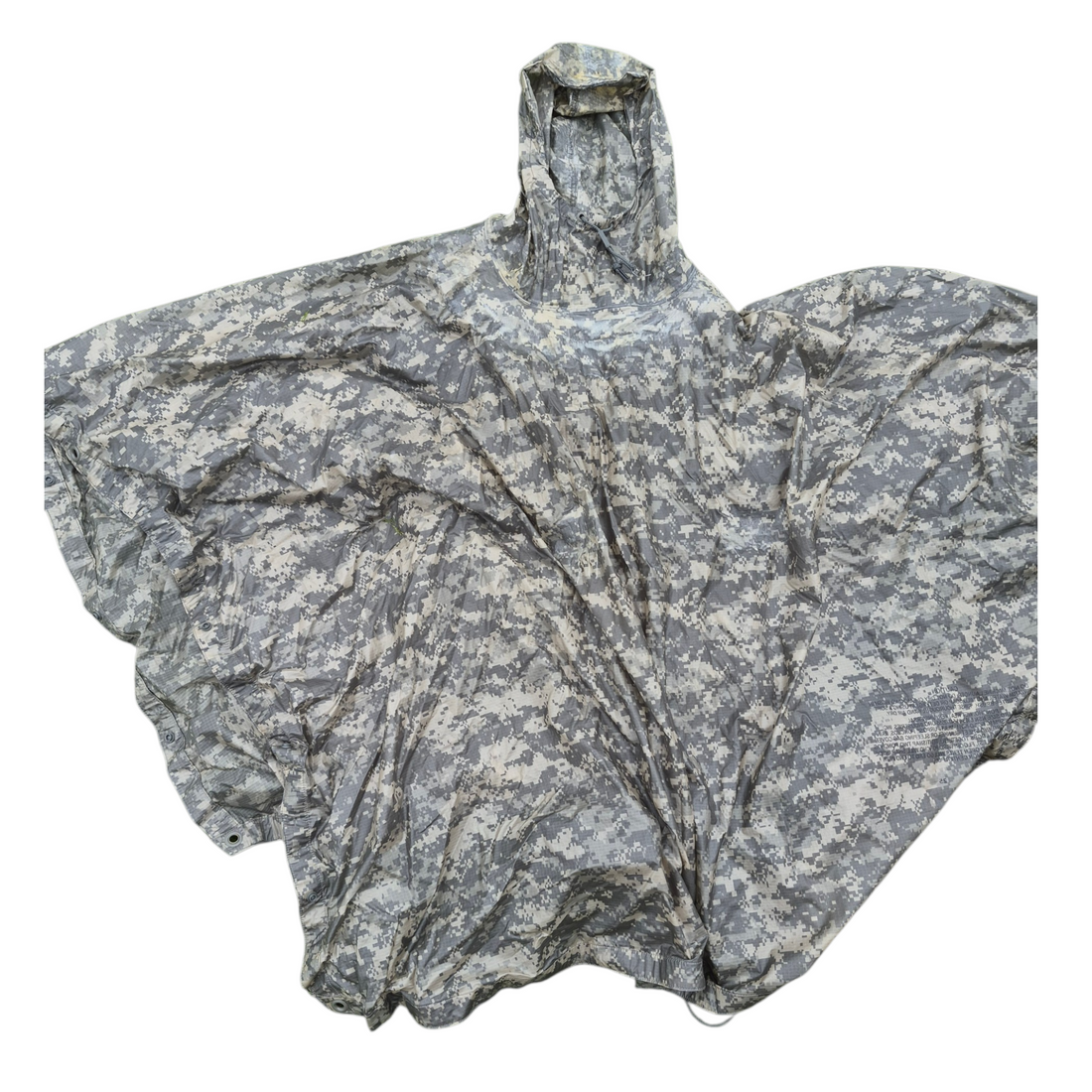 Genuine USGI ACU/UCP Wet Weather Poncho
