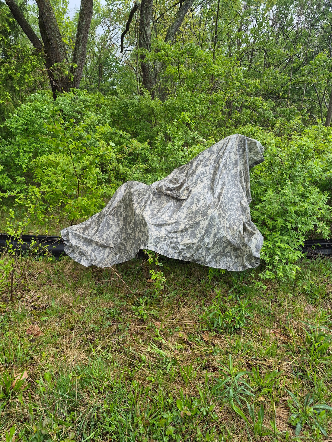 Genuine USGI ACU/UCP Wet Weather Poncho
