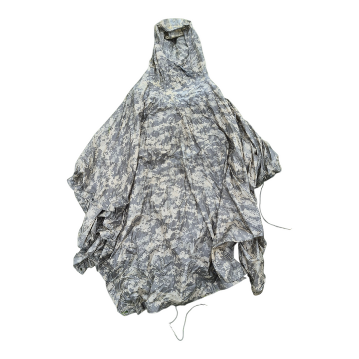 Genuine USGI ACU/UCP Wet Weather Poncho