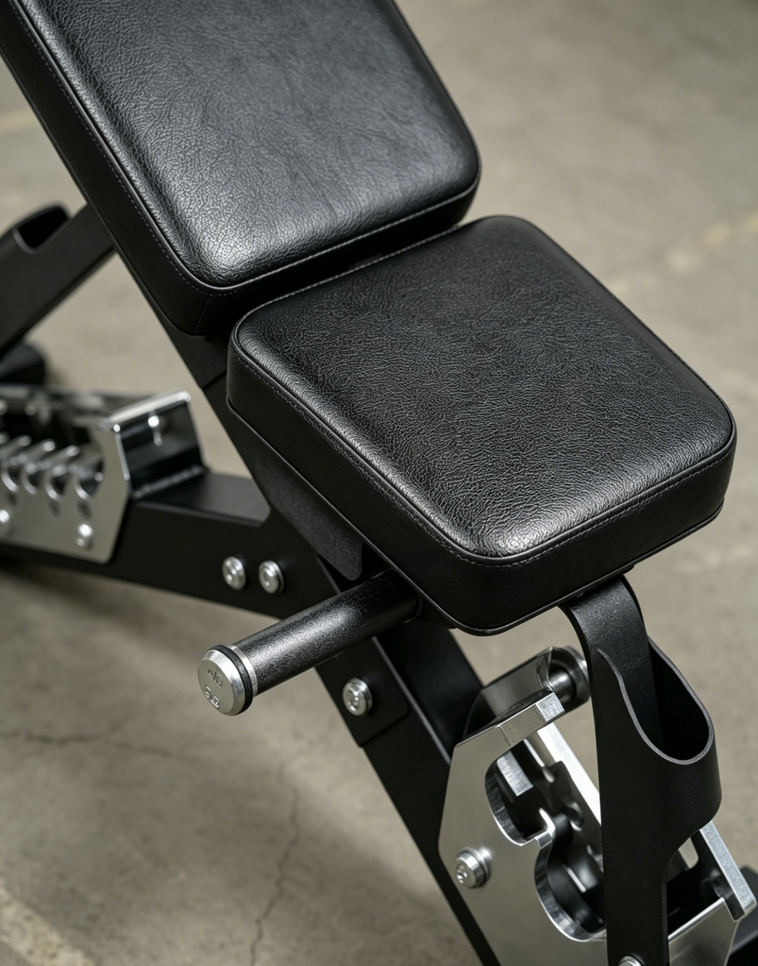 JXS-037C Adjustable Weight Bench with Leg & Curl Attachments