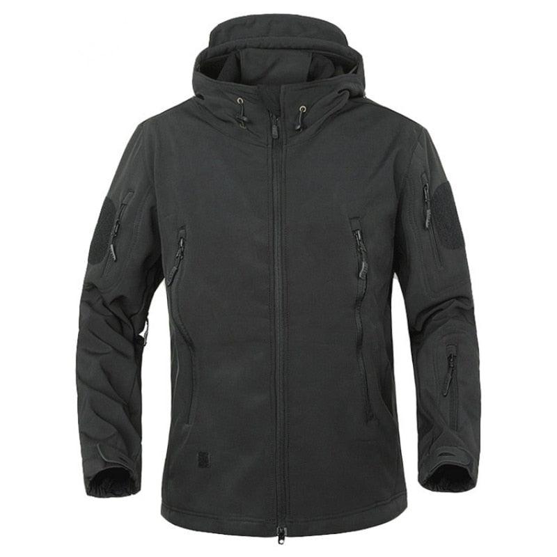 Men's Winter Camouflage Waterproof Tactical Hooded Jacket