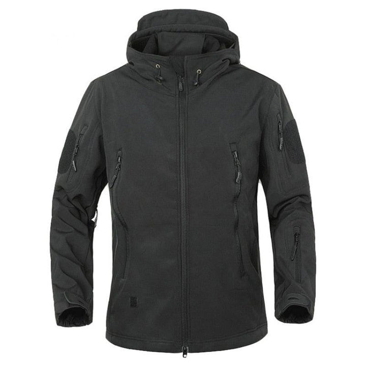 Men's Winter Camouflage Waterproof Tactical Hooded Jacket